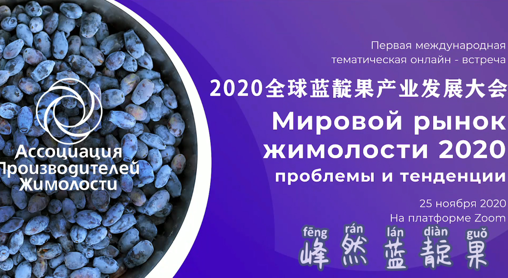 2020全球蓝靛果产业发展大会